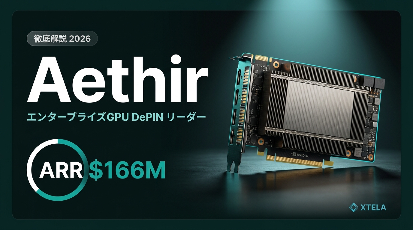 Aethir 徹底解説 2026｜エンタープライズGPU DePINリーダーの事業モデル・ATHトークン経済・日本市場への含意