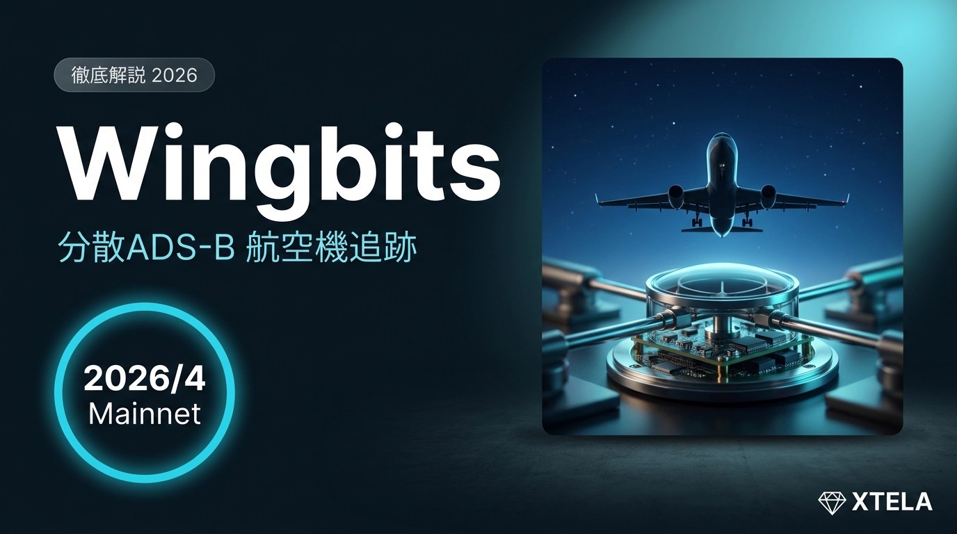 Wingbits徹底解説 2026｜分散ADS-B 航空機追跡 DePIN とFlightradar24代替の可能性
