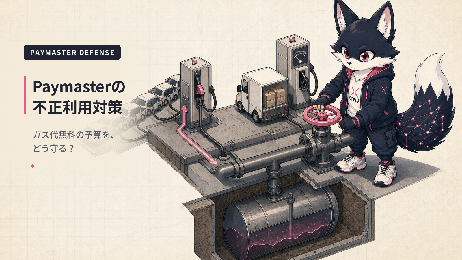 ERC-4337 Paymasterの不正利用対策｜ガス代無料の予算を守る上限と止め方