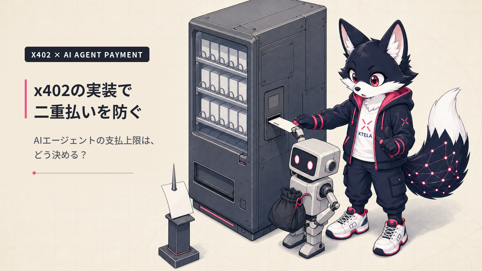 x402の実装で二重払いを防ぐ｜AIエージェント決済の上限とTypeScript例
