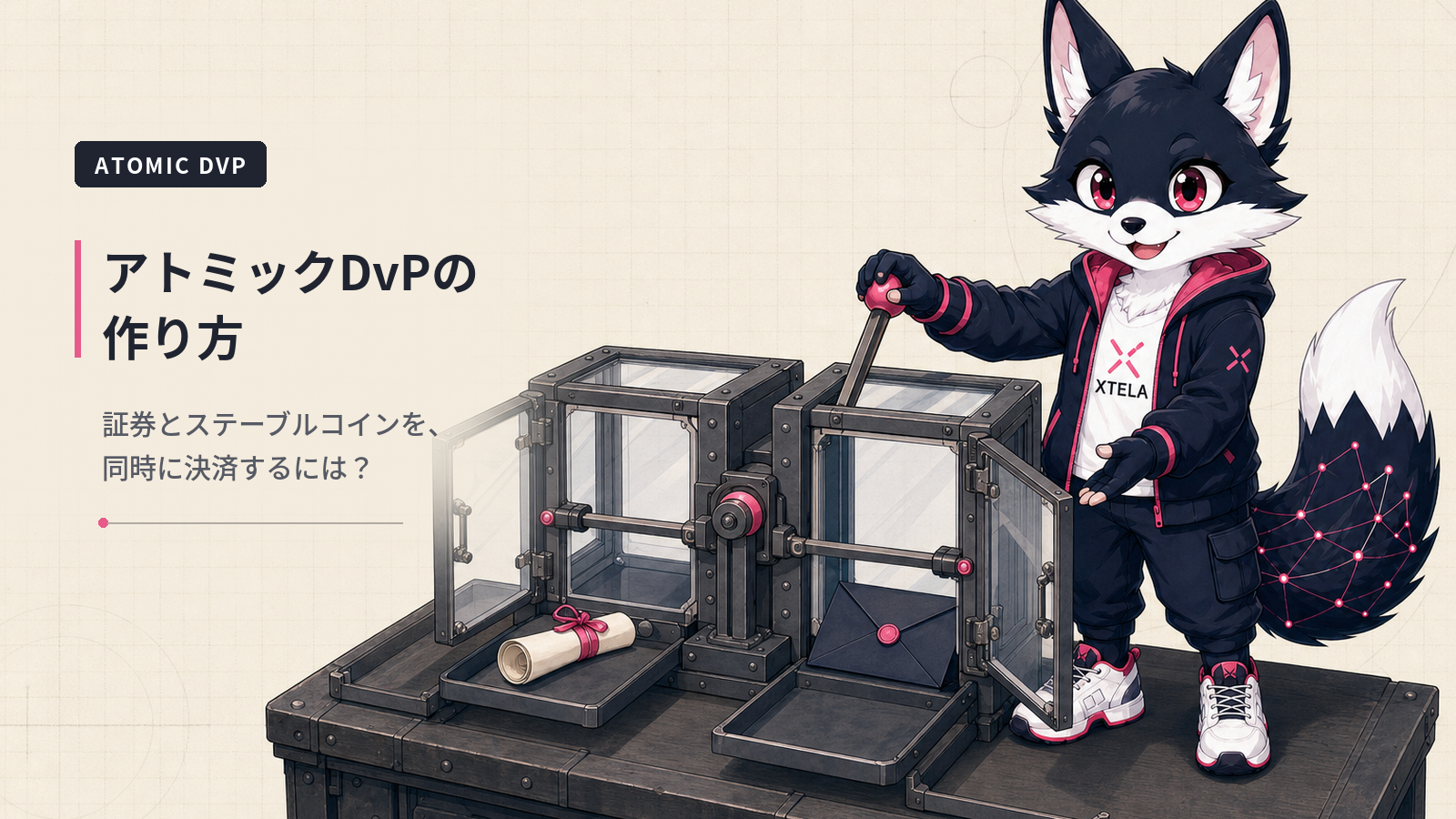 アトミックDvPの作り方｜証券トークンとステーブルコインを同時に決済する3方式