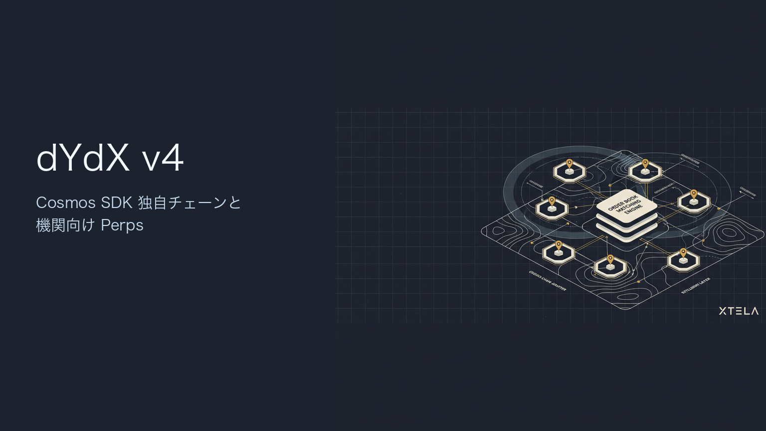 dYdX v4｜Cosmos SDK 独自チェーンと機関 Perps