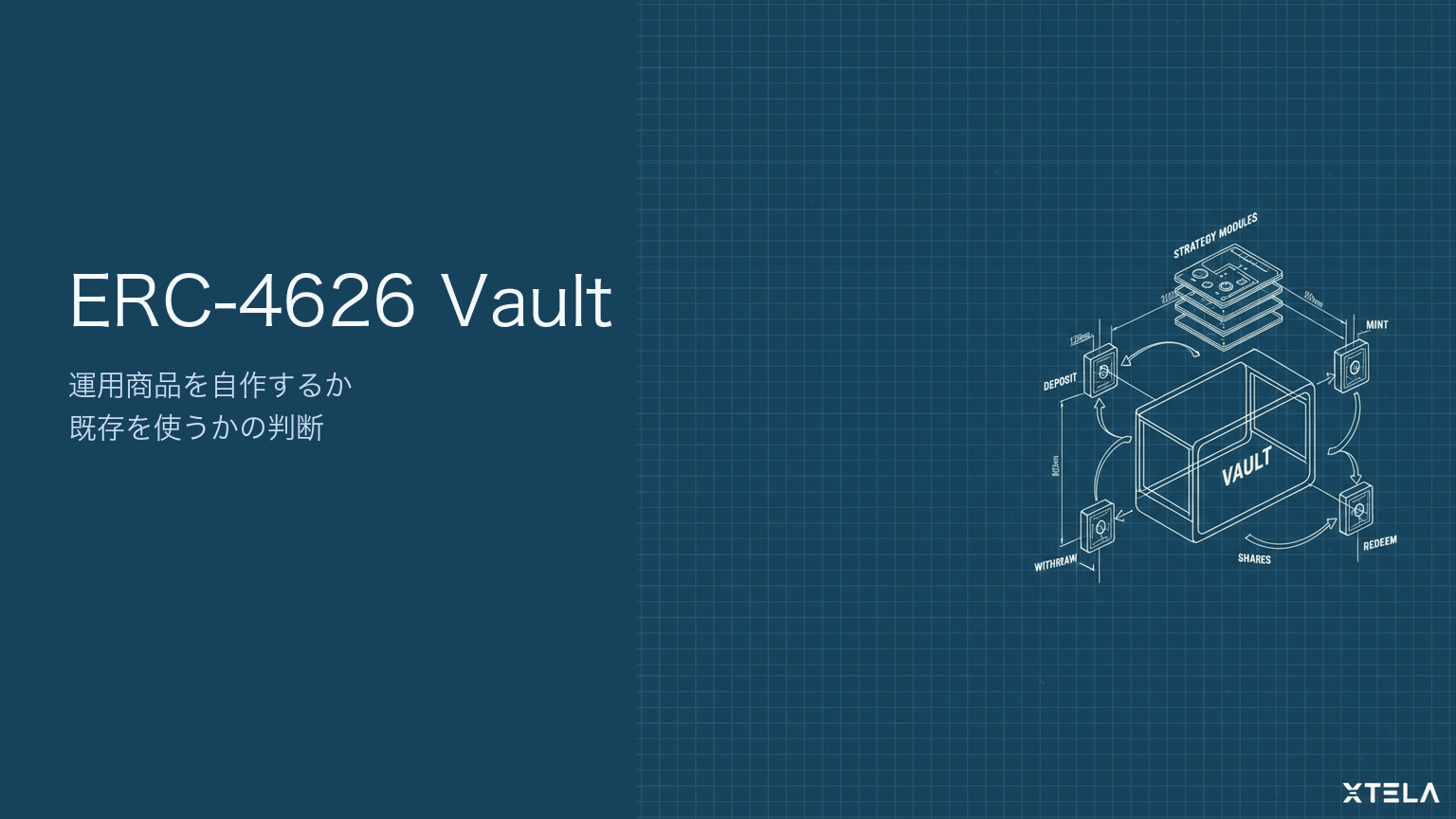 ERC-4626 Vault とは｜運用商品を自作か既存採用か