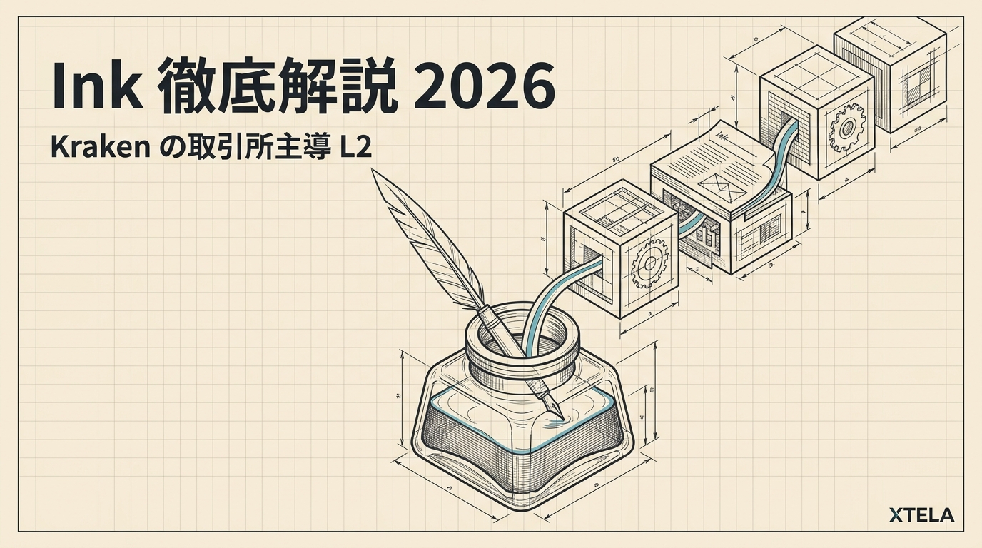 Ink徹底解説 2026｜Kraken運営のOP Stack L2とIPO後の「第二のBase」可能性