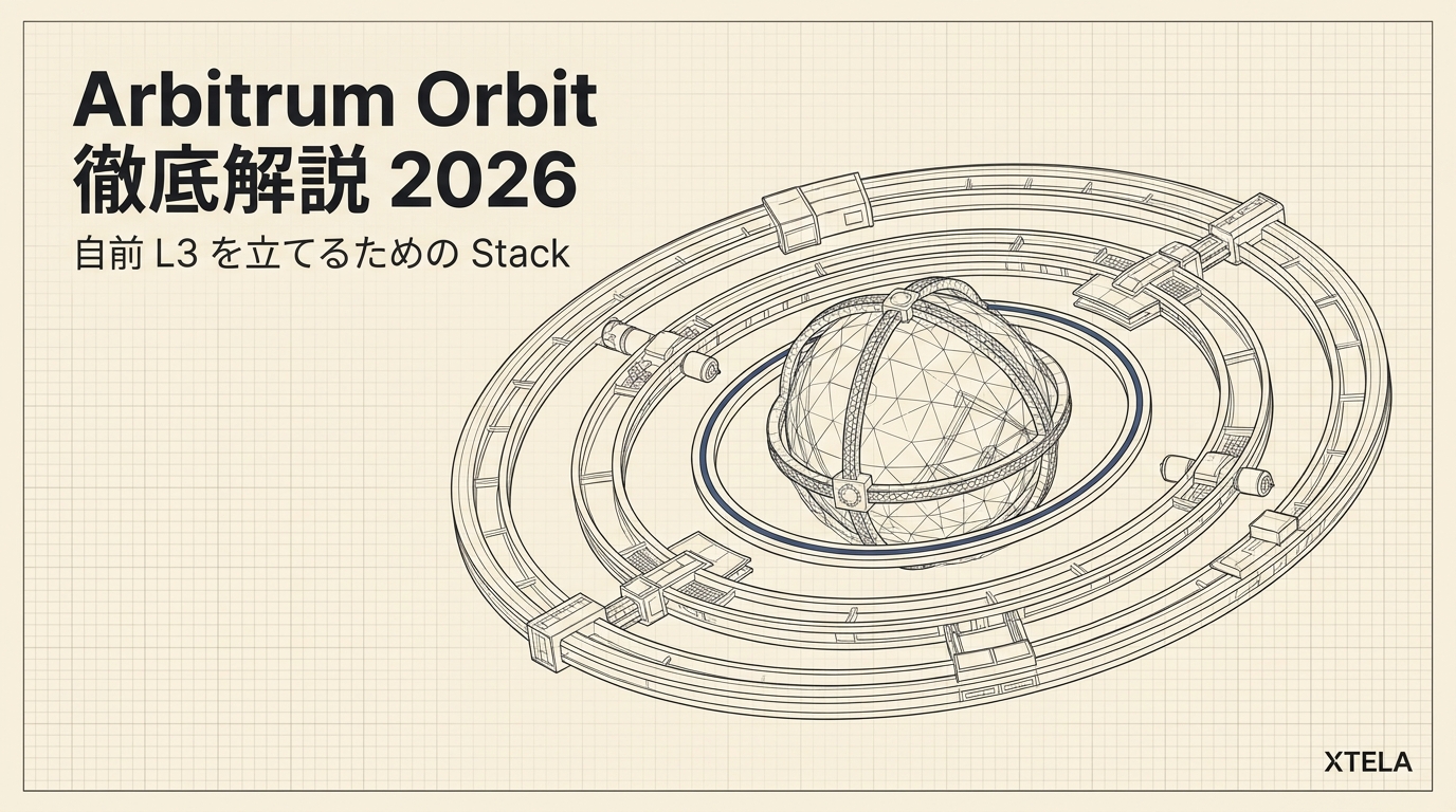 Arbitrum Orbit徹底解説 2026｜L3対応・Stylus・BoLDによる独立チェーン構築スタック