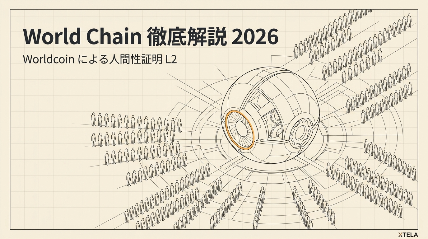 World Chain徹底解説 2026｜「ヒト認証」が作る独自価値源泉とAIエージェント時代の位置