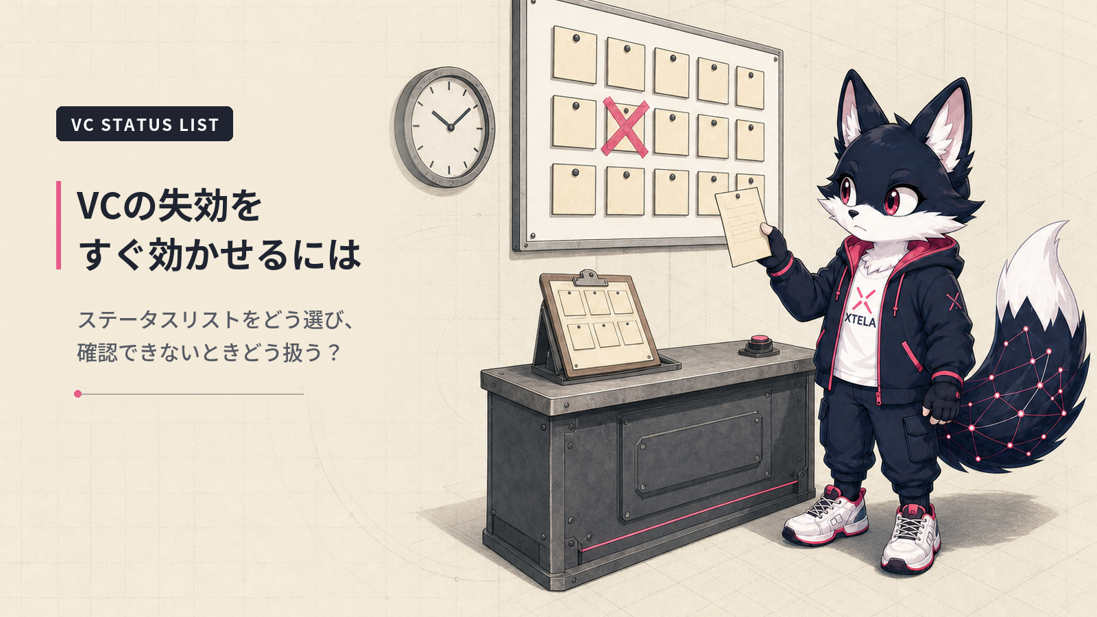 VCの失効をすぐ効かせるには｜ステータスリストの選び方と確認できないときの扱い