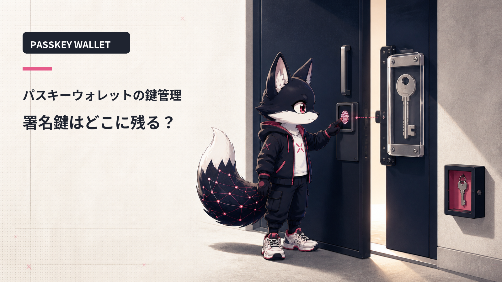 パスキーウォレットの仕組み2026｜WebAuthn×ERC-4337でシードフレーズをなくす設計と実装
