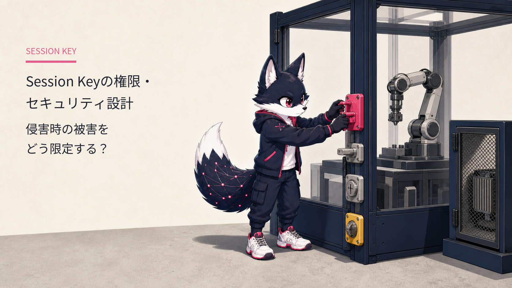 Session Key（セッションキー）の設計｜毎回のウォレット署名なしで安全に操作を任せる仕組みと2026年の実装