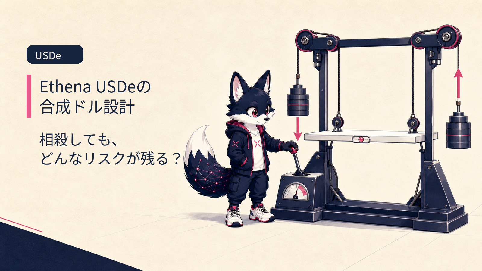 Ethena USDe とは｜合成ドルの仕組みとリスク