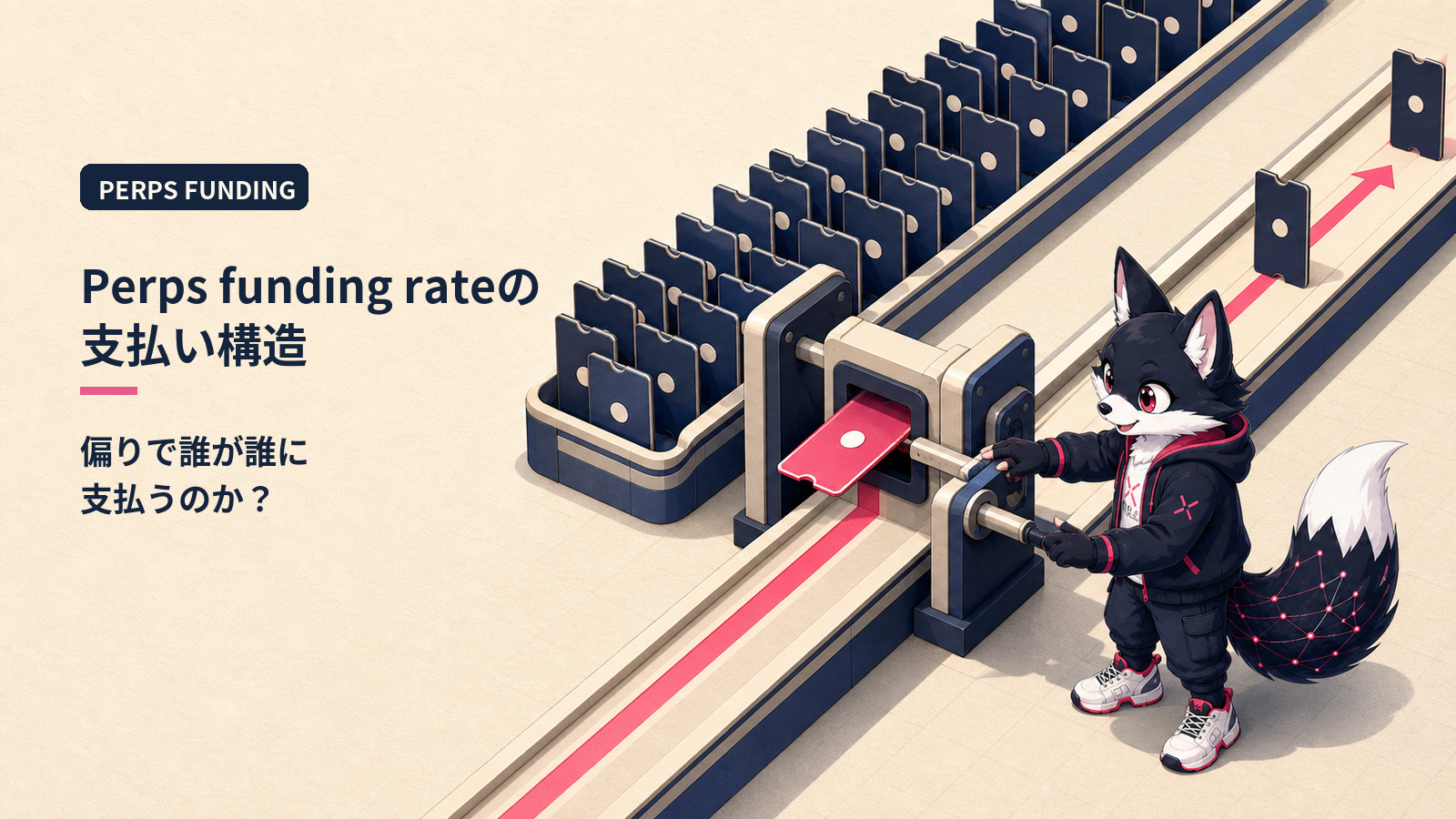 Perps funding rate とは｜誰が払う人気バランス料