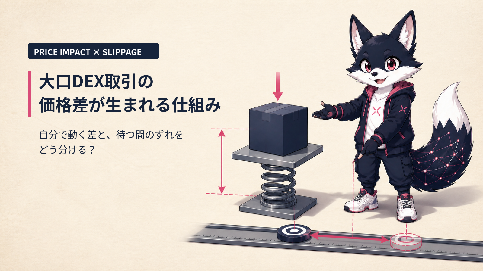 価格インパクトとスリッページ｜大口取引者のコスト計算と対策