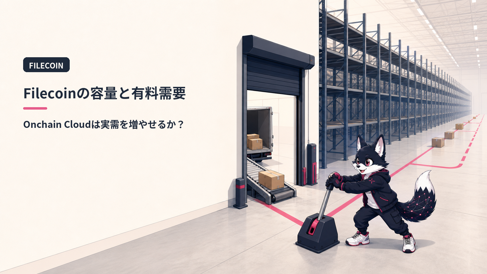 Filecoin（FIL）徹底解説 2026｜14 EiB分散ストレージと Onchain Cloud 戦略