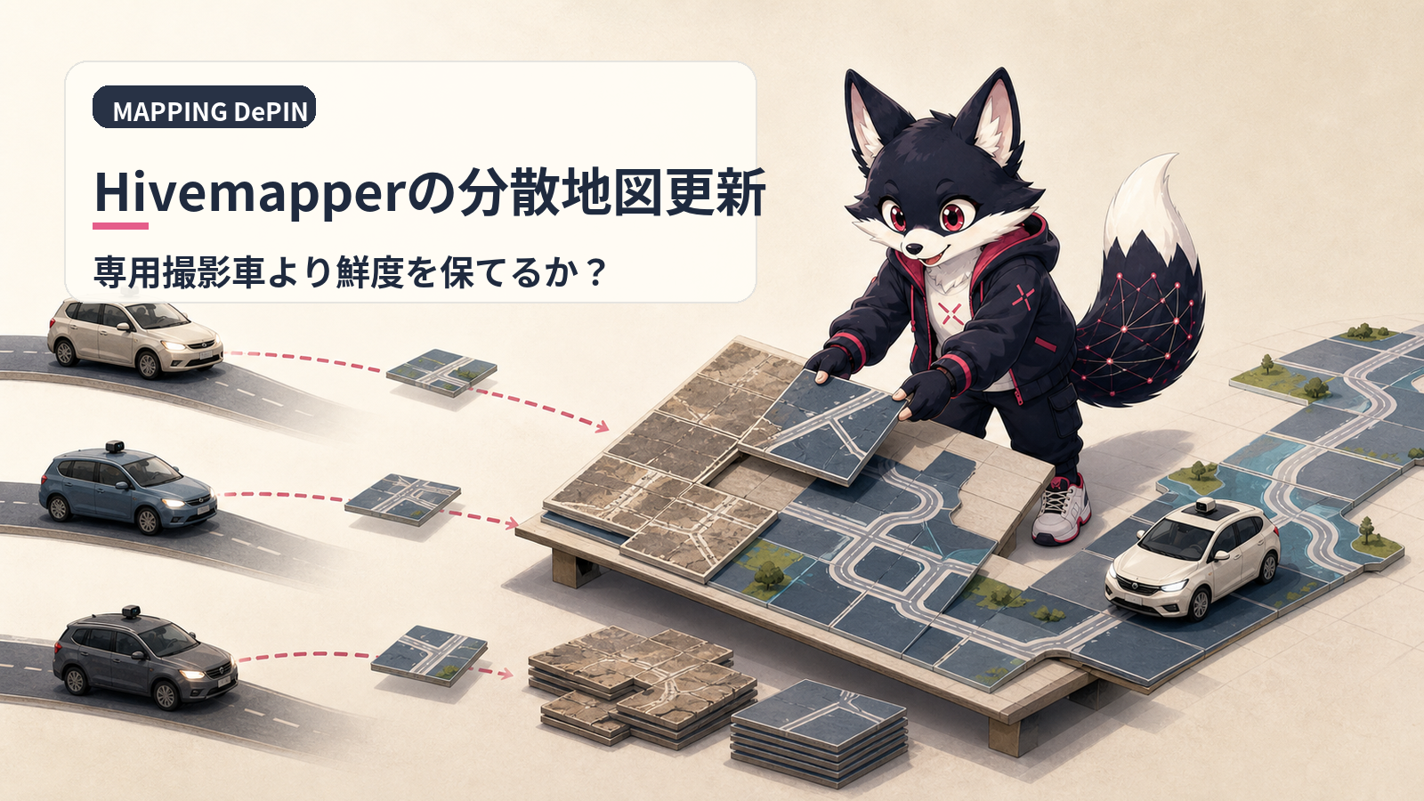 Hivemapper（HONEY）徹底解説 2026｜分散ドラレコ×自動運転マップDePINの王者