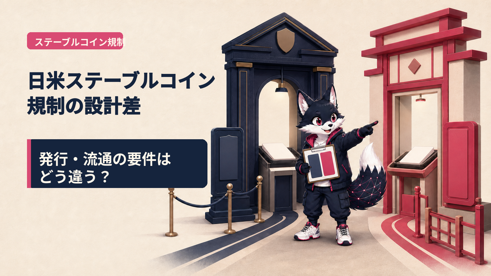 GENIUS Actと日本のステーブルコイン規制の違い｜2026年日米比較